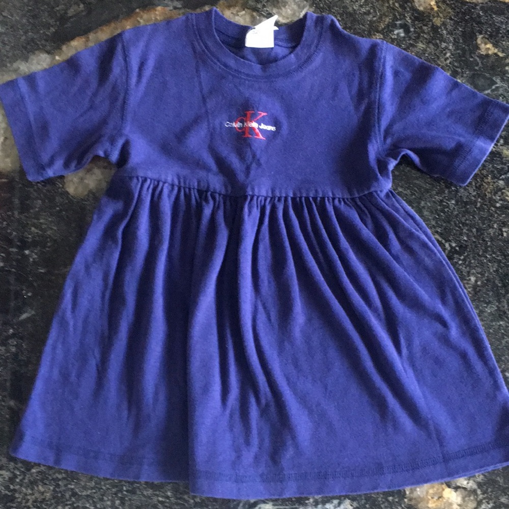 Calvin Klein Navy Blue Dress